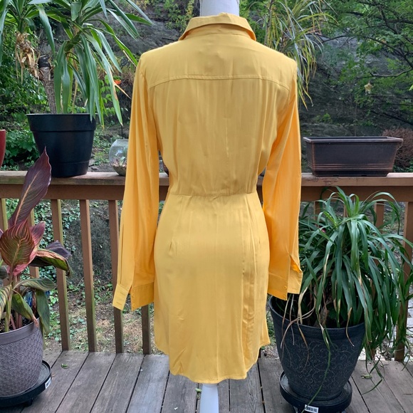 Very J Twisted Front Shirt Dress - Picture 2 of 8